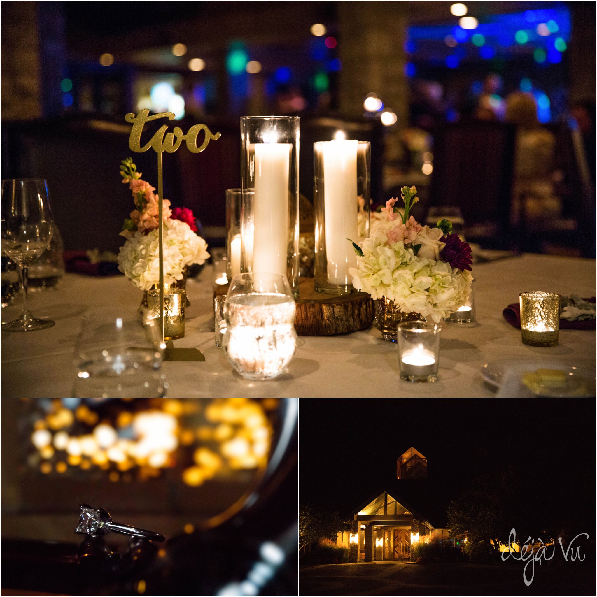 Shadow Glen Country Club Wedding | reception center pieces | Images by: www.feliciathephotographer.com