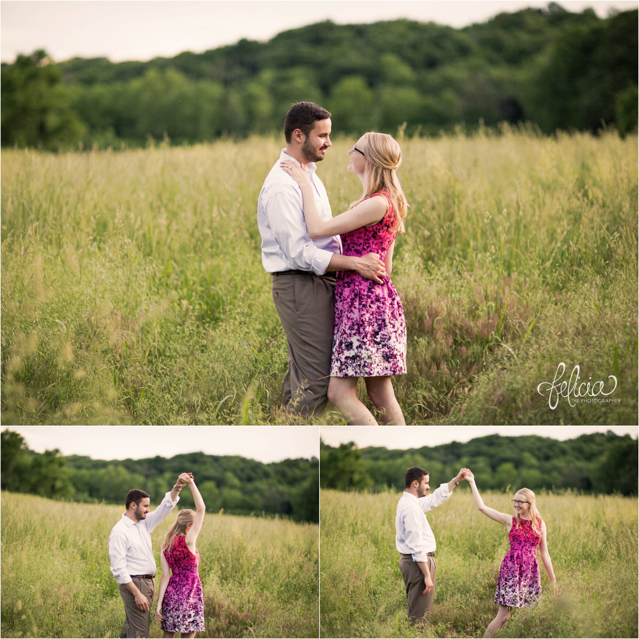 Field Engagement Photos | Kansas City | Felicia the Photographer 