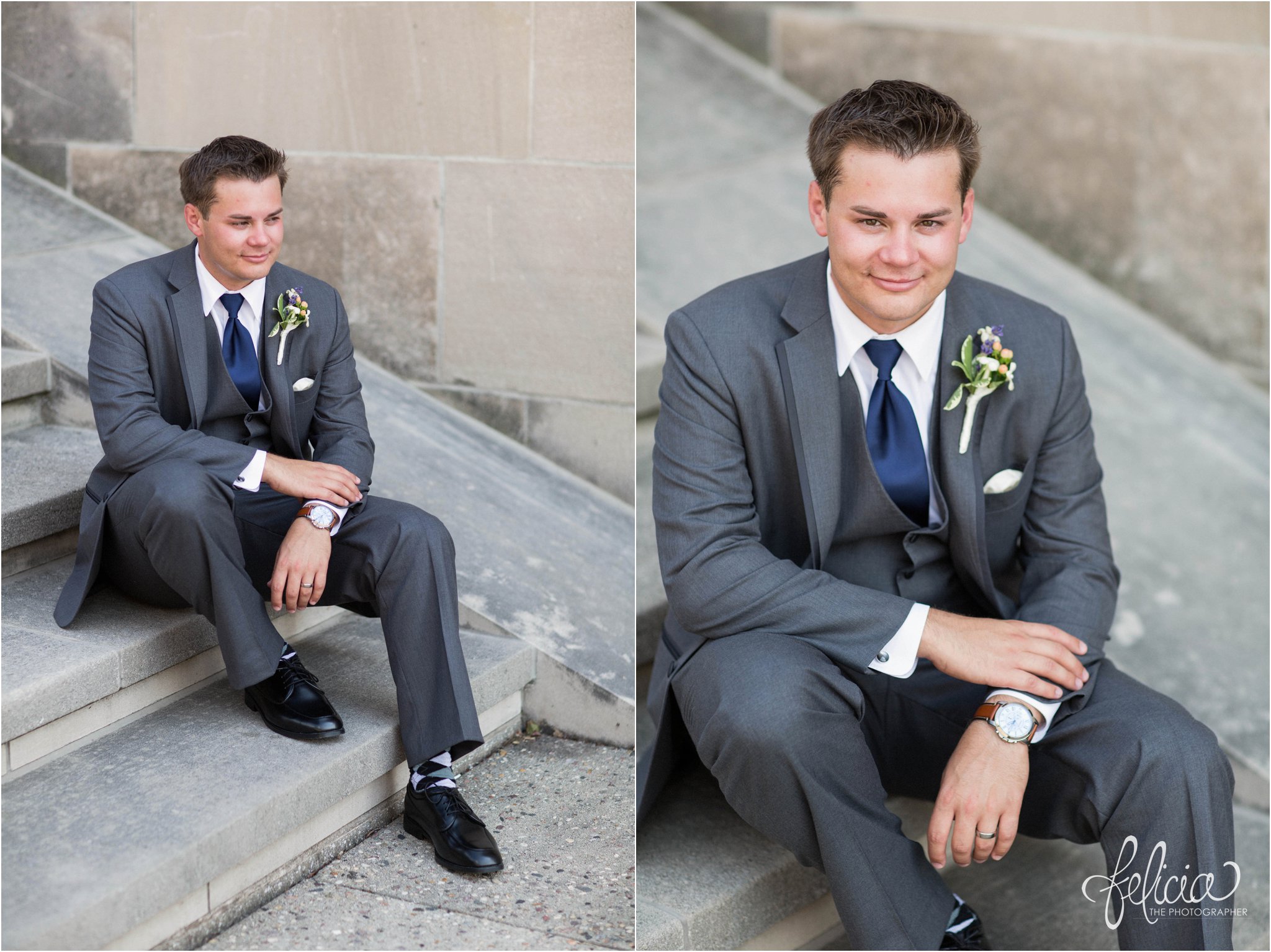 Hilton KCI Wedding | Felicia The Photographer | Groom Pose