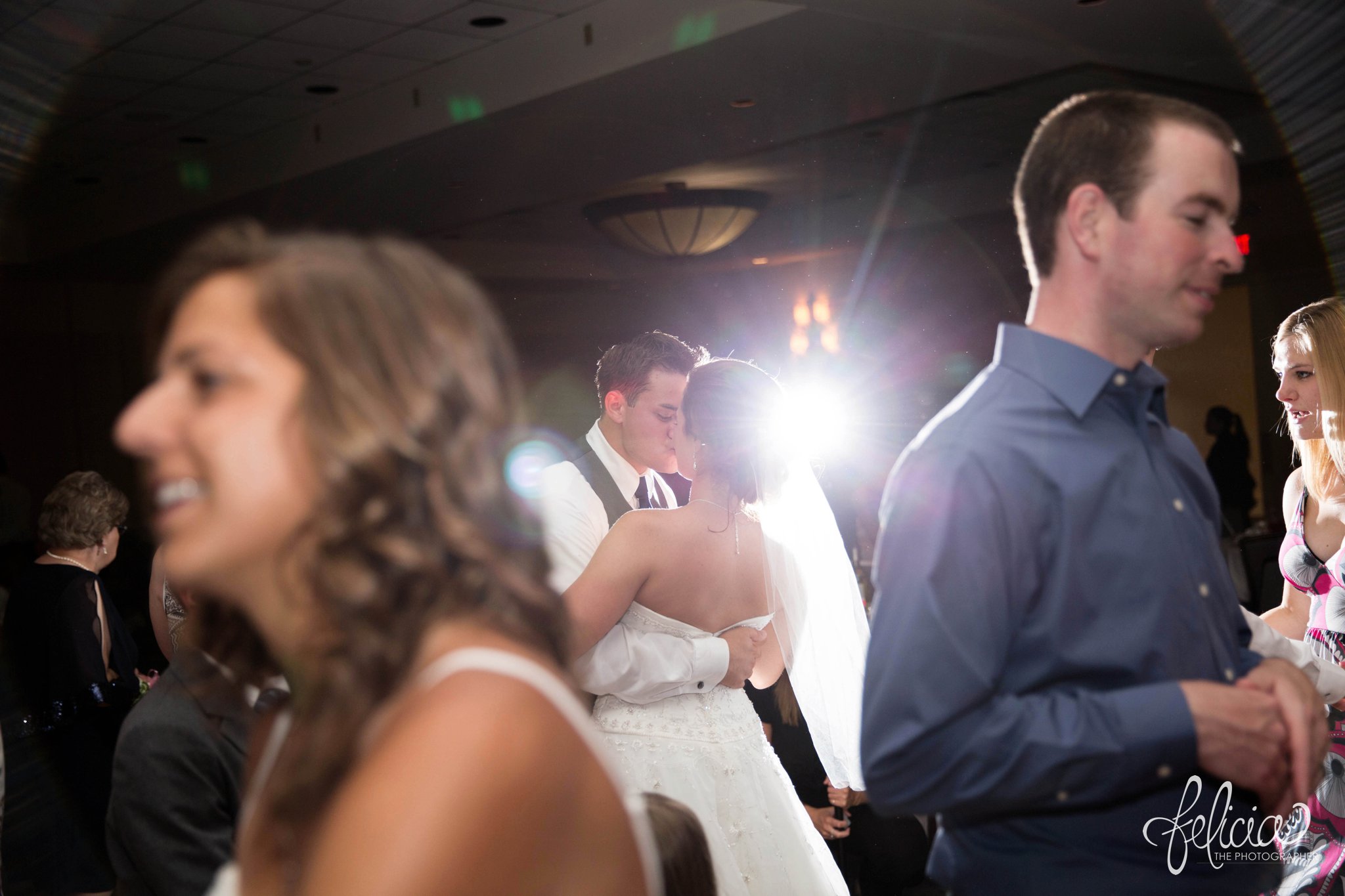 Hilton KCI Wedding | Felicia The Photographer | Bride and Groom Dancing Flare