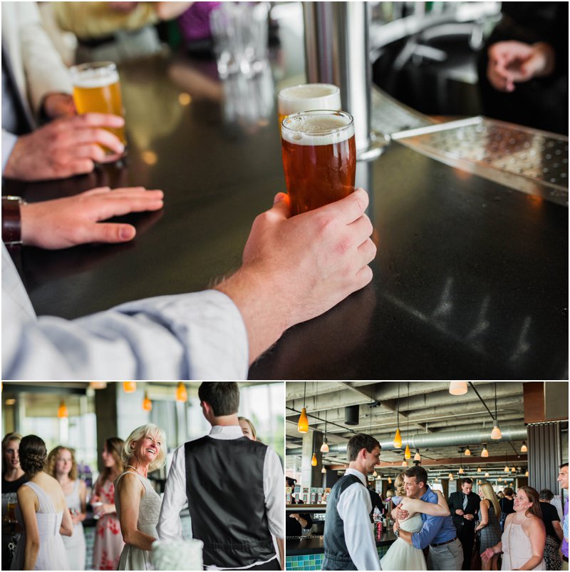 Boulevard Brewery Wedding Photos | Kansas City | Felicia The Photographer | Candids | Reception details