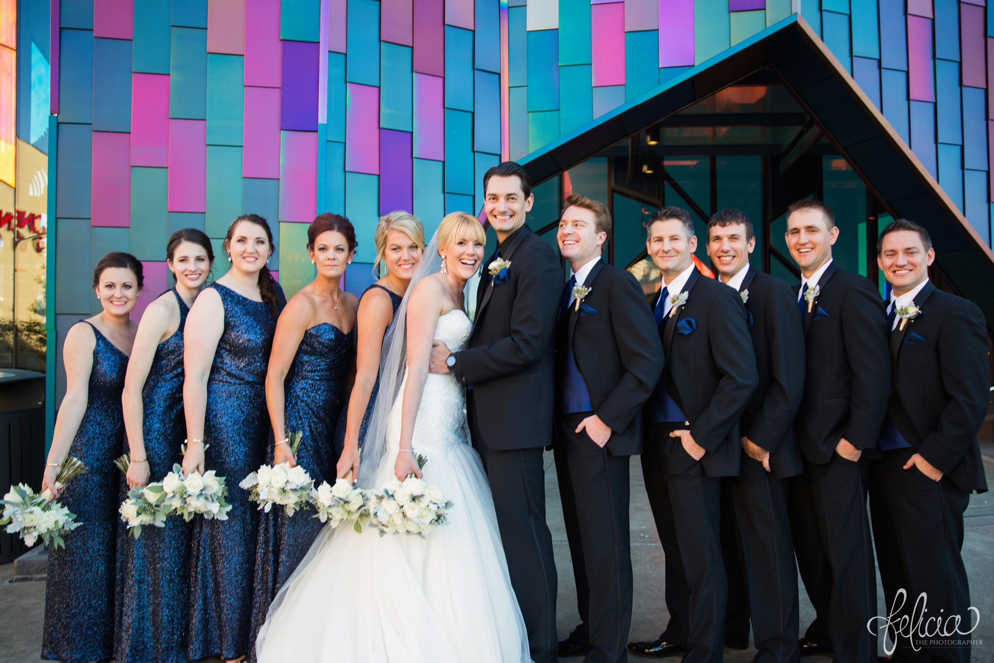 Navy and gold Wedding | Felicia the Photographer | Colorful Wedding Photos | Bridal Party | Essense of Australia | Sequins | Mismatch