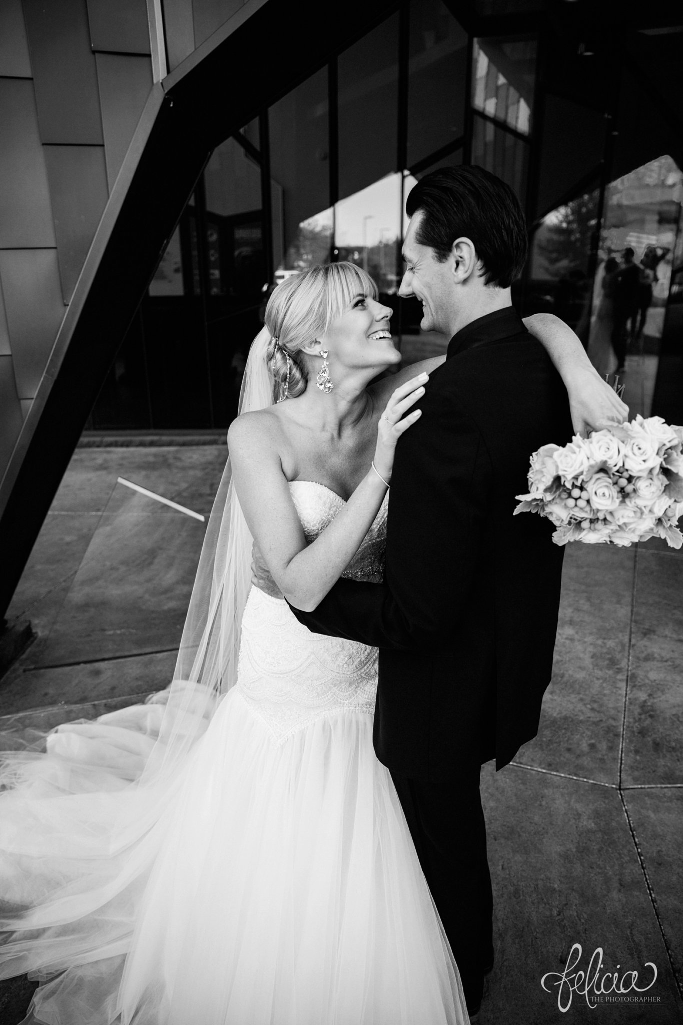 Felicia the Photographer | Black and White Wedding Photos | Essense of Australia | Bride and Groom | Glamorous | Architectural