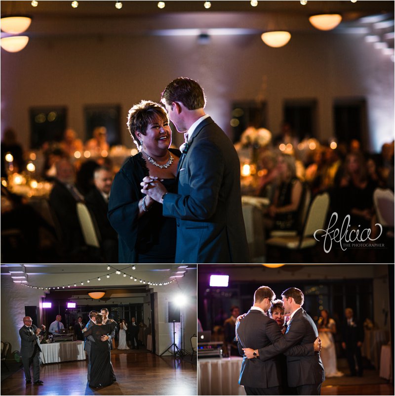 Lake Quivira Country Club | Wedding Reception | First Dance | Purple | Candid | Mother Son Dance | Kansas City | Felicia The Photographer