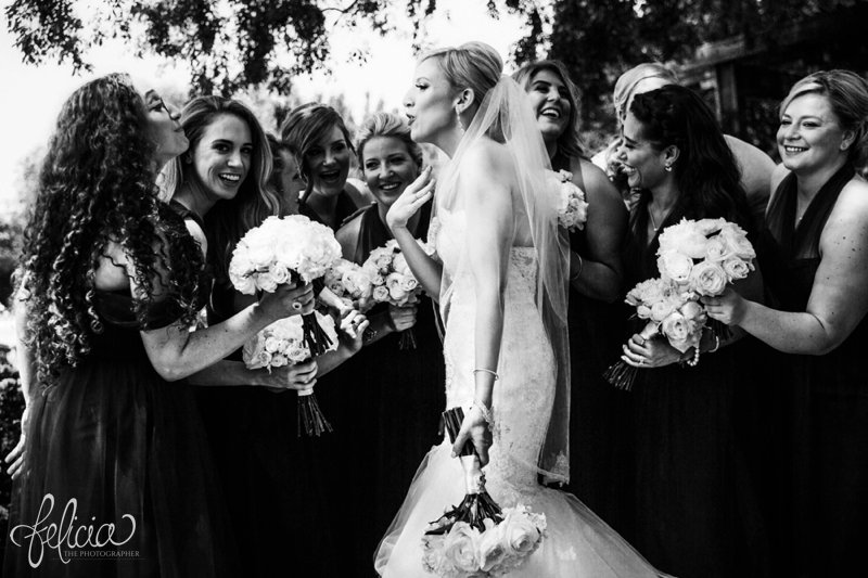 images by feliciathephotographer.com | destination wedding photographer | westin north shore | Chicago botanical gardens | black and white portrait | rose bouquet | natural light | romantic | chic | greenery | friends | laughter | candid 