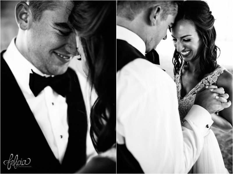images by feliciathephotographer.com | wedding photographer | kansas city missouri | industrial | romantic | neutral | black and white | portraits | industrial | laughter | joyful | lace dress | bride | groom