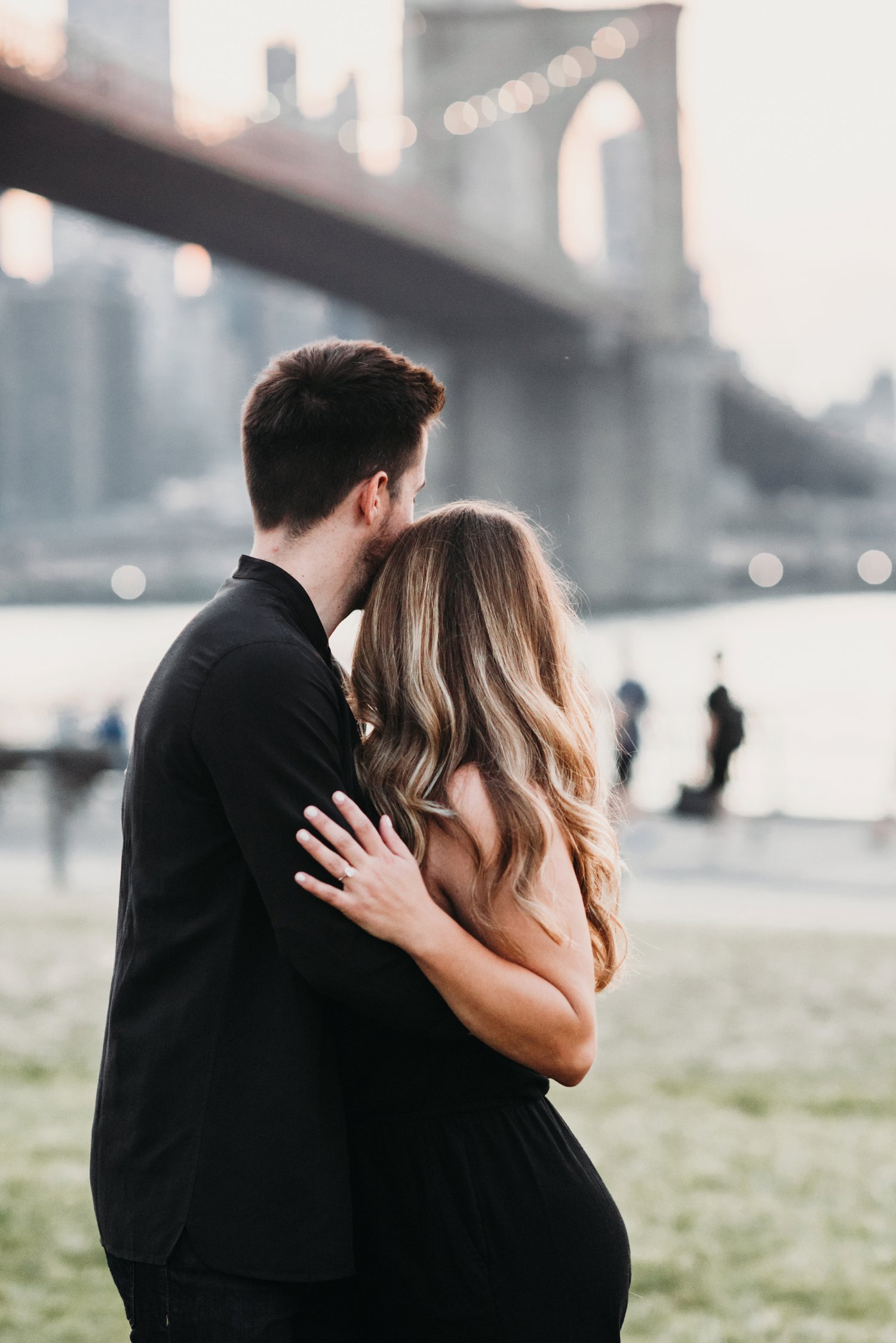  images by feliciathephotographer.com | destination wedding photographer | new york city | brooklyn bridge | proposal | engagement | whimsical | romantic | true love | she said yes | casual | diamond ring | 