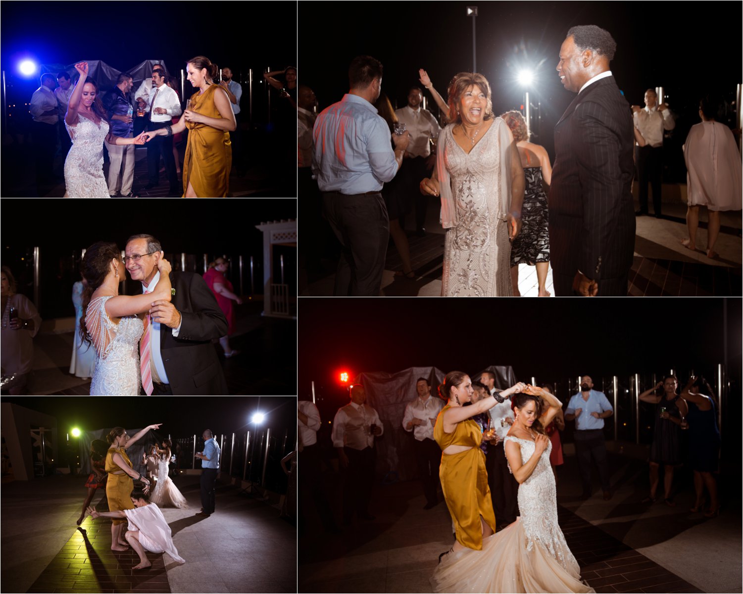  images by feliciathephotographer.com | destination wedding photographer | el dorado riviera maya | glamorous | beachside | resort | reception | dance floor | party | twirl | friends and family | 
