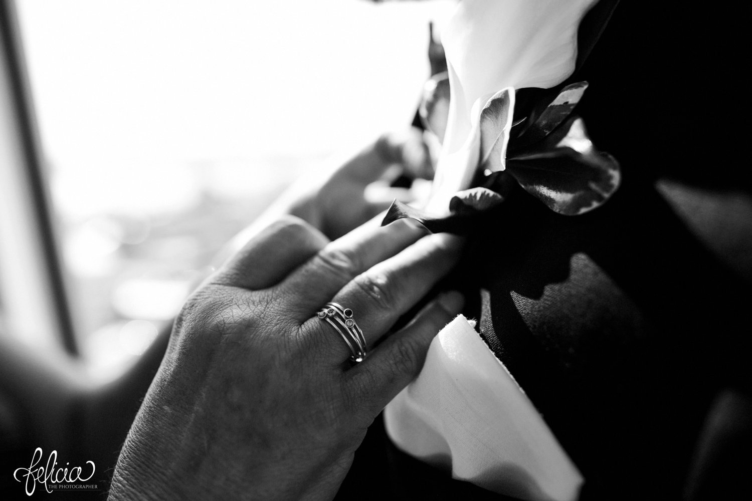 images by feliciathephotographer.com | destination wedding photographer | new york city | details | pre ceremony | getting ready | kimpton ink48 hotel | mother of the groom | suit | natural light | black and white | mens warehouse | boutonniere | 