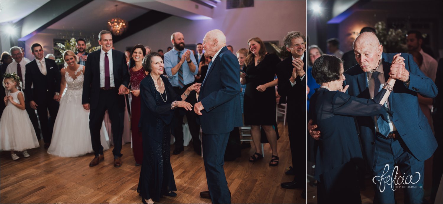 images by feliciathephotographer.com | destination wedding photographer | kansas city | eighteen ninety | classic | details | reception | oldest couple dance | grandma and grandpa | 