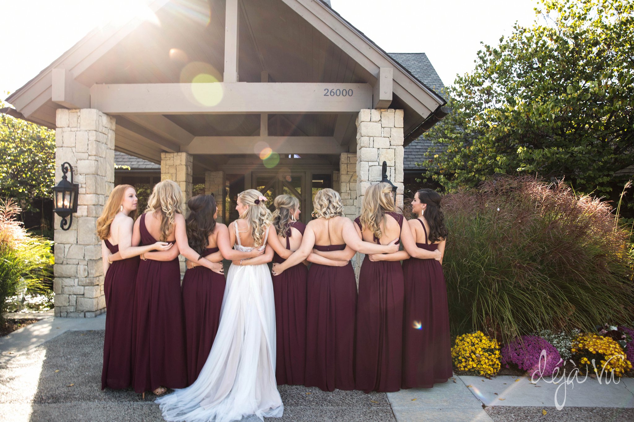 Shadow Glen Country Club Wedding | bridesmaids backs | Images by: www.feliciathephotographer.com