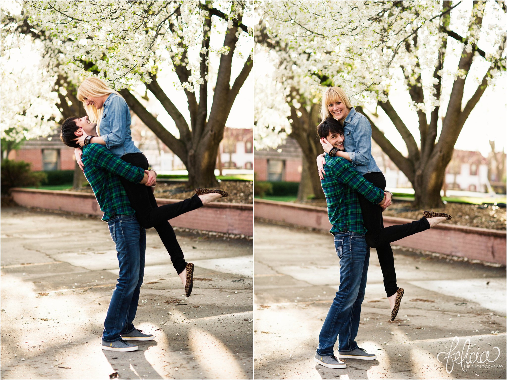 Kansas City Spring Engagement