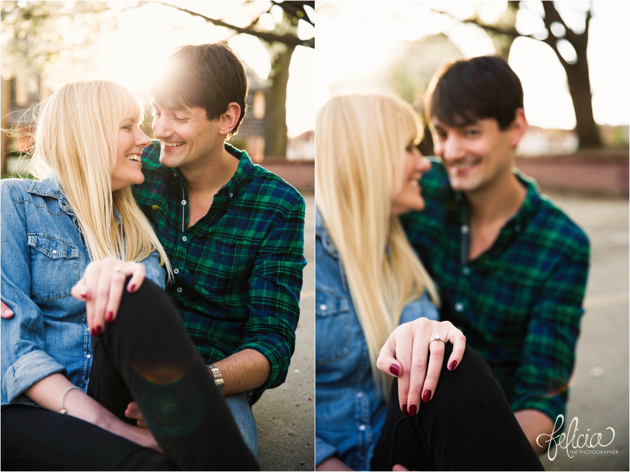 Kansas City Spring Engagement 