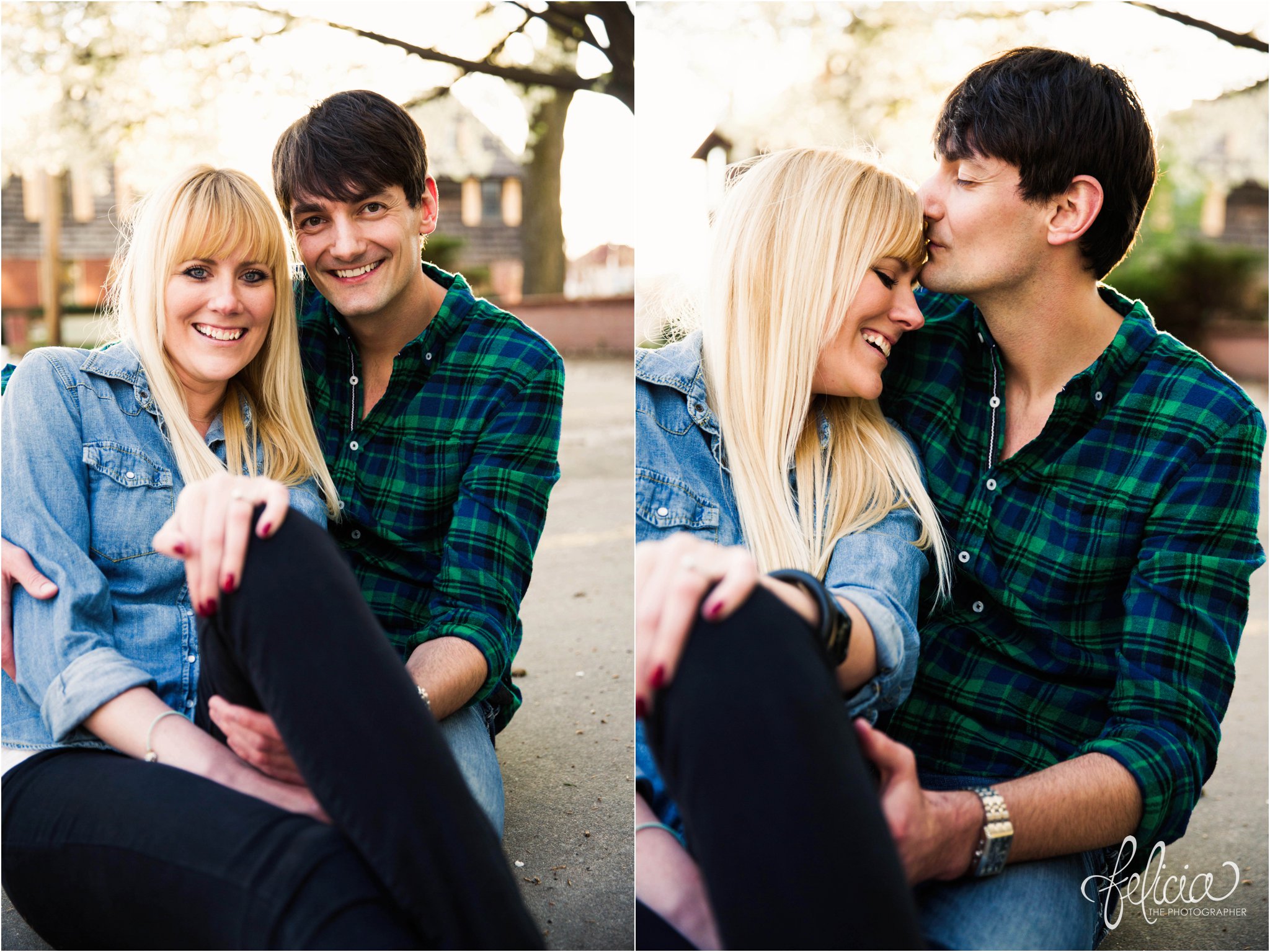 Kansas City Spring Engagement 