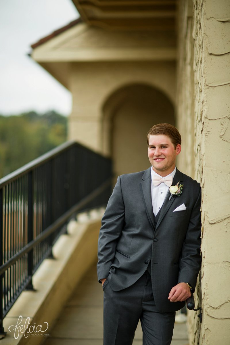 Lake Quivira | Groom Portrait | Kansas City | Felicia The Photographer