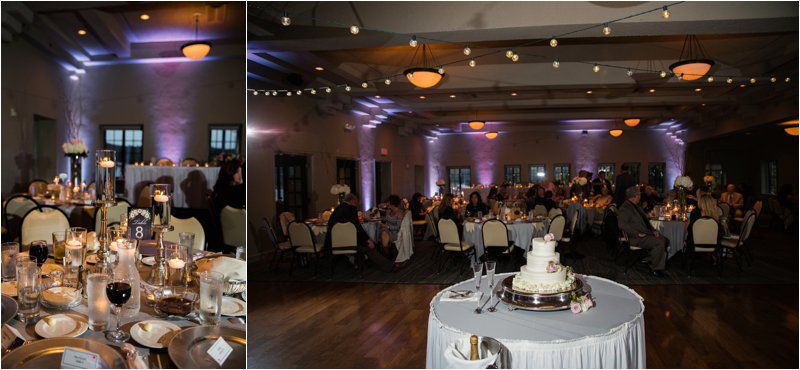 Lake Quivira Country Club | Wedding Reception | Purple | Candles | Decor | Centerpieces | Kansas City | Felicia The Photographer