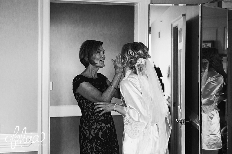 images by feliciathephotographer.com | mildale farm | destination wedding photographer | kansas | country | mother of the bride | getting ready | details | pre-ceremony | black and white | mirror | reflection | 