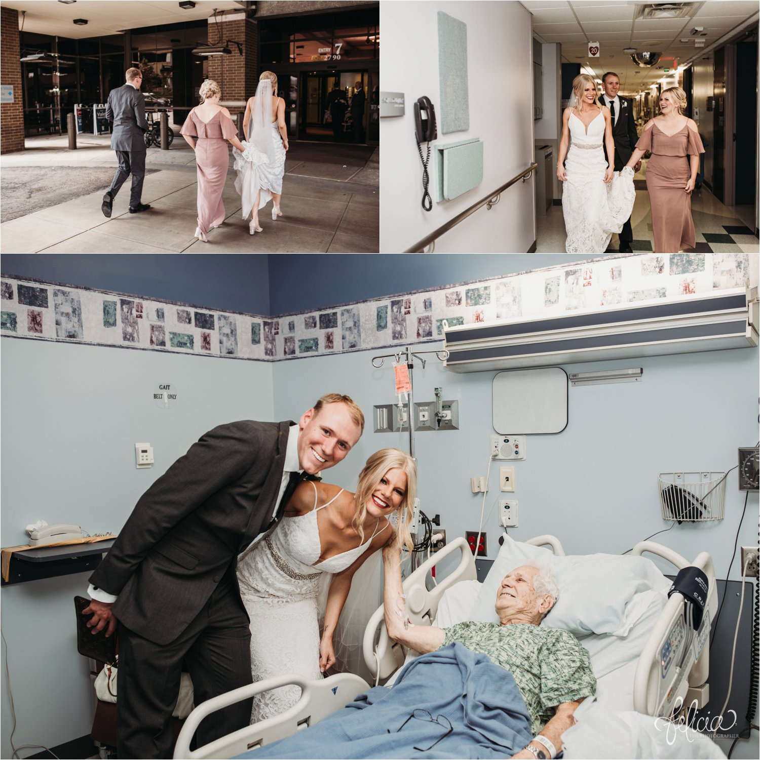 images by feliciathephotographer.com | destination wedding photographer | kansas city | hospital visit | grandpa | family | sentimental | emotional | 